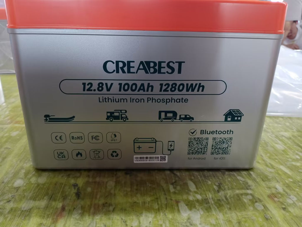 LiFePO4 Akku 100Ah 12,8V für Wohnmobil, Wohnwagen VB066