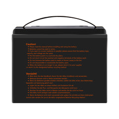 LiFePO4 12V 6Ah  72Wh Deep Cycle Battery VB032
