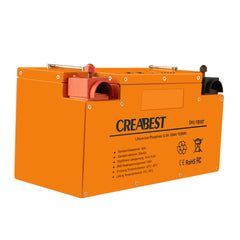 LiFePO4 Battery 12.8V 120Ah for RV, Caravan, Motorhome, Solar, Boat, Off-grid Applications with APP&Bluetooth