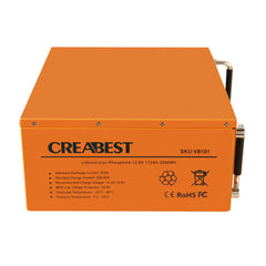 LiFePO4 Battery 172Ah 12.8V Deep Cycle for RV Leisure Marine Boat Caravan Camping with bluetooth